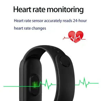Pametno Gledati Dejavnosti Tracker Srčni utrip, Krvni Tlak Monitor Smartwatch Pedometer Zapestnica Bluetooth Smartband Za Android IOS