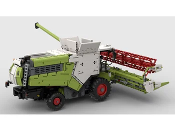 Nove tehnologije gradnik MOC projekta 8900 združujejo traktor električni daljinsko upravljanje sestavljanje otroške igrače darilo model