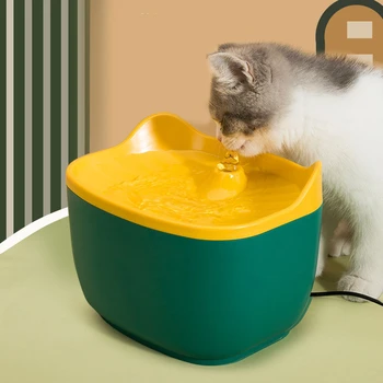 Mačka Vodnjak Pes Pitne Skledo Pet USB Samodejno Razpršilnik Vode Hišnih Mačk Pametna Električna Vodo, Napajalni Razpršilnik Posodo