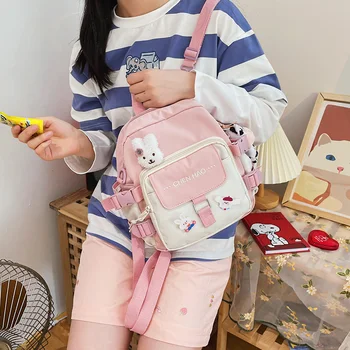 Korejski moda novi mini nahrbtnik Srčkan in Zahodno-slog žensk majhen nahrbtnik Schoolbags posebej za najstnice