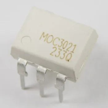 10PCS/VELIKO MOC3021 3021 DIP6 DIP Optocoupler Izolator Novo dip-6 SIP-6