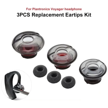 3pcs Eartips Za Načrt-tronics Voyager 5200 Serije Bluetooth Slušalke Zamenjava Čepkov Za Voyager 5200 UC Bluetooth Slušalke