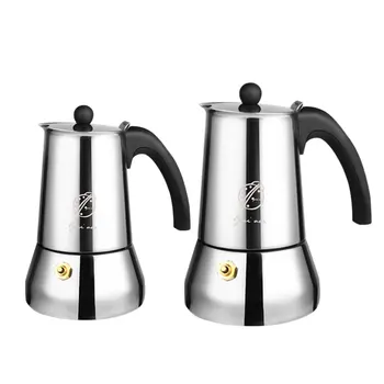 200/300 ML Nerjavečega Jekla Moka Kava Lonec Espresso Percolator aparat za Kavo Pot Percolator Pijačo, Orodje Cafetiere Latte Stovetop