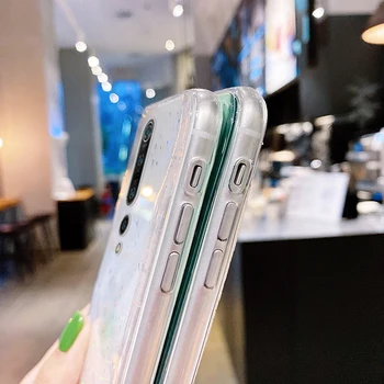 Luksuzni Bling Bleščice Vrvica za opaljivanje tega Silikonski Primeru Telefon Za Xiaomi Mi 11 10 9 T Lite Pro Redmi Opomba 9 8 Ultra-tanek Ogrlica Vrv Pokrov