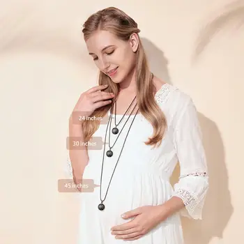 Angel klicatelja 20 mm sladko Harmonijo zvoka Bola žogo Cvet Gonge žogo, ogrlico, Obesek, Vintage Nakit nosečnosti darilo za ženske baby