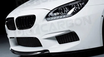 Visoka Kakovost Ogljikovih Vlaken Sprednji Odbijač Lip Spojler za BMW Serije 6 F06 F12 F13 M6 2013 -2018 Spredaj Brado Spojler Avto Styling FRP