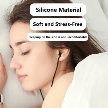 NOVE Slušalke Universal 3,5 mm V Uho Stereo Čepkov Vgrajen mikrofon Spanja Slušalke Visoke Kakovosti Žične Slušalke Za Xiaomi