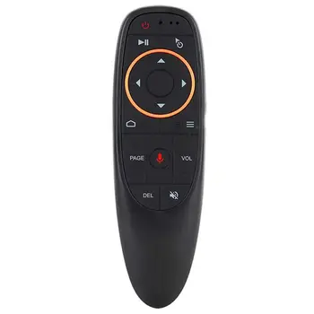 G10 Glas Zraka Miško Daljinski upravljalnik 2,4 Ghz Mini Brezžična Android TV Control & Ir Učenje Mikrofon za Računalnik PC Android TV