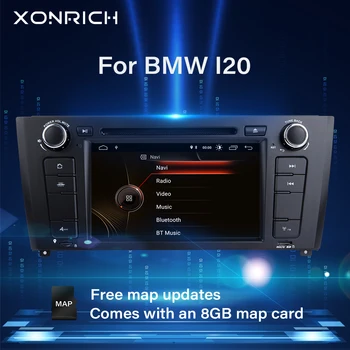 Xonrich AutoRadio 1 Din Avto DVD Predvajalnik Za BMW E87 BMW 1 Series E88 E82 E81 I20 Večpredstavnostna GPS Navigacija Stereo Audio (Stereo zvok Vodja Enote