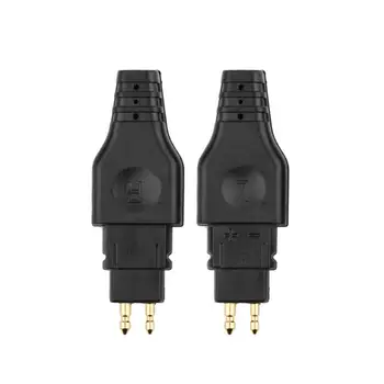 2Pcs Slušalke Kabel Pin Plug Konektor za Sennheiser HD650 HD600 HD580 HD25