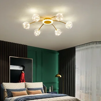 Sky star Led stropne luči preprost moderna dnevna soba lučka severni Evropi razkošje svetlobe design, spalnica, jedilnica lestenci
