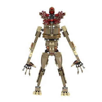 BuildMoc Star Film Bojevnik Robot Številke Neznanec-Stvari Demogorgons Pošast Gradnike, Igrače Za Otroke