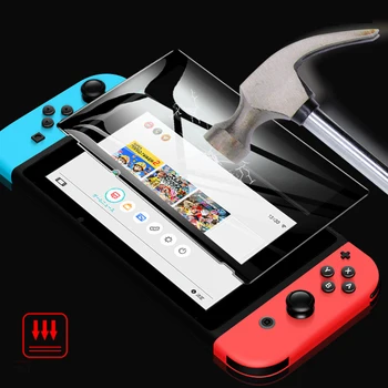 Kaljeno Steklo Touch Screen Protector Zaščitno folijo Polno Kritje Stražar za Nintendo Lite NS Mini Nintend Stikalo Primeru Dodatki