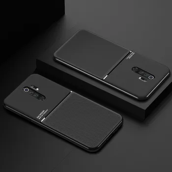Luksuzni Usnje Oklep Primeru Za Xiaomi Redmi Opomba 8 pro Mat Magnetno Držalo Mehko Kritje Za Redmi 7 7A 8A K20 Opomba 8T 9 9S Coque