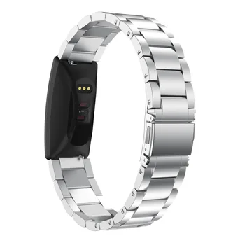 Iz nerjavečega Jekla, Trak Za Fitbit Navdih HR & Navdih Smart Watchbands Watch Trak Zamenjava Zamenjava Manžeta