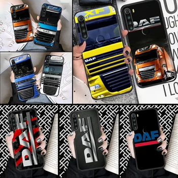 DAF tovornjak logotip primeru Telefon Za Xiaomi Redmi Opomba 7 7A 8 8T 9 9A 9, 10 K30 Pro Ultra black silikonski coque umetnosti nazaj luksuzni odbijača