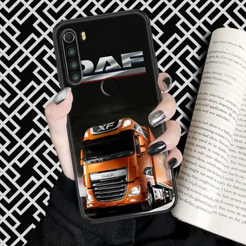 DAF tovornjak logotip primeru Telefon Za Xiaomi Redmi Opomba 7 7A 8 8T 9 9A 9, 10 K30 Pro Ultra black silikonski coque umetnosti nazaj luksuzni odbijača