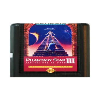 Phantasy Star 3 16 bit MD Igra Kartice Za Sega Mega Drive Za SEGA Genesis