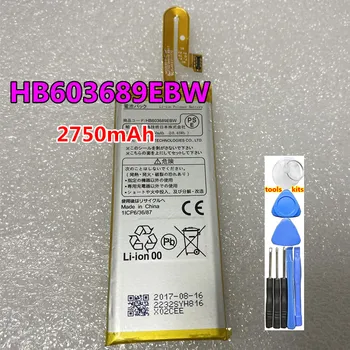 Nov Original HB603689EBW 2750mAh Visoko Kakovostne Baterije Za Huawei W04 HWD35 Baterije