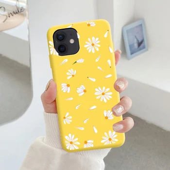 Cvetlični Barve cvetov Primeru Telefon Za Xiaomi Redmi Opomba 10 4G 10S Pro K40 Opomba 9 9 Max 9 9A Coque Mehko Zadnji Pokrovček