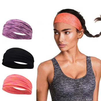 šport trakovi za vadbo, ki teče glavo za ženske absorbirajo znoj bombaž fitnes joga lase band